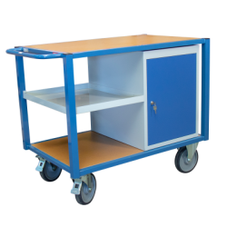 Servante d'Atelier FIMM Force 500kg Equipée 1 bloc porte et 1/2 plateau tôle...