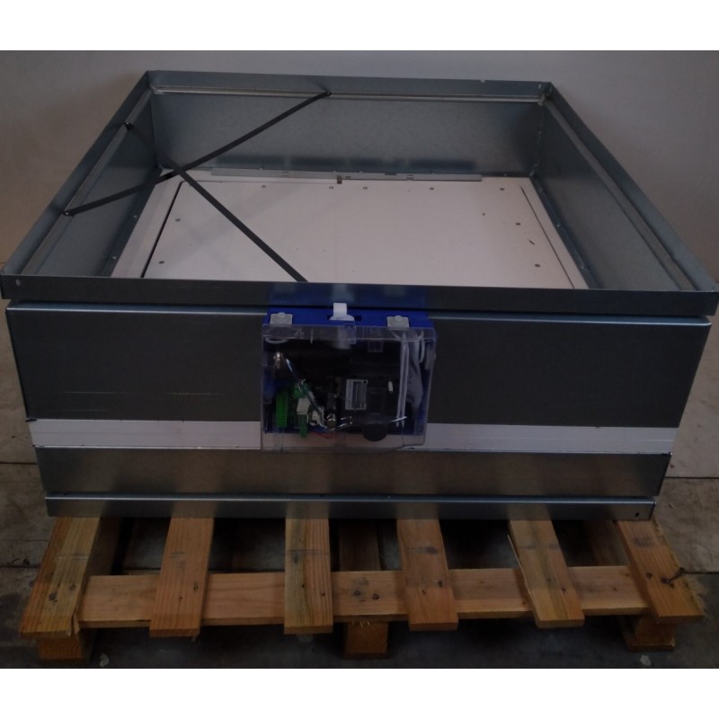 ALDES isone + em fte 40 rect gm - Fenetre de désenfumage 1000x1000mm ALDES isone + em fte 40 rect gm - Fenetre de désenfumage 1000x1000mm