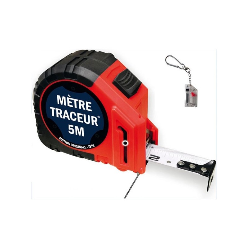 QUICKDRAW MT5-N - Mètre traceur 5M avec 10 mines tracé noir QUICKDRAW MT5-N - Mètre traceur 5M avec 10 mines tracé noir