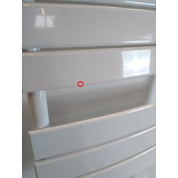THERMOR 498131 - Radiateur Sèche-serviettes à eau chaude 873W Riviera