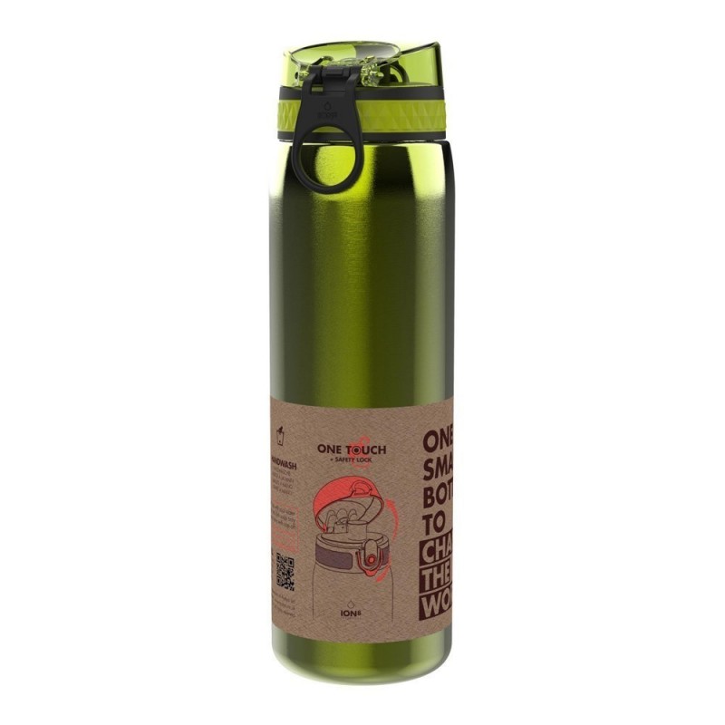 ION8 ONE TOUCH - Bouteille Isotherme Acier Inoxydable 1.2L ION8 ONE TOUCH - Bouteille Isotherme Acier Inoxydable 1.2L