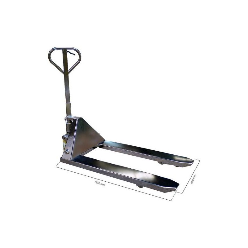 Transpalette Manuel STOCKMAN Premium Inox AISI 316 Transpalette Manuel STOCKMAN Premium Inox AISI 316
