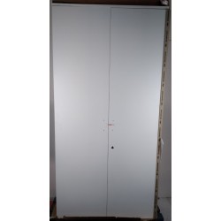 DYNAMOBEL SCA510HBA - Armoire en mélaminé DYNAMOBEL 2 portes 5 étagères