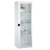 RUBEX 12-0268-00 - Armoire Médicale avec 1 Porte Vitrée 144x53x36cm