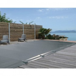 ALBIGÈS 1280525/1270826 - Couverture à barre 7.5x 3.5 mètres grise