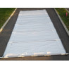 ALBIGÈS 1280525/1270826 - Couverture à barre 7.5x 3.5 mètres grise