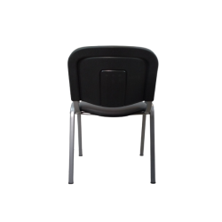 Fancy A032279 - Lot de 4 chaises Vinyle - Structure chromée