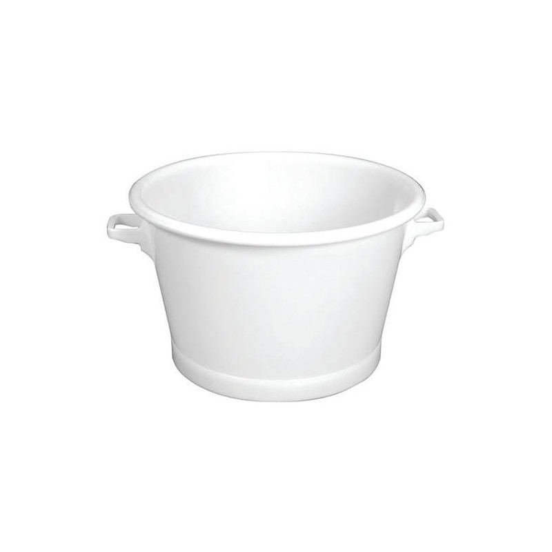 GILAC G608421 - Sceau Baquet cylindrique fond renforcé 75 L blanc GILAC G608421 - Sceau Baquet cylindrique fond renforcé 75 L blanc