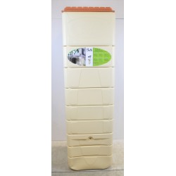 BELLI JARDIN 09949 - Récupérateur à Eau Mural 650L Beige