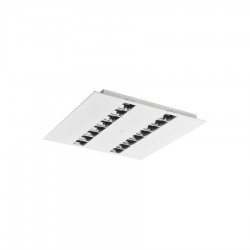 SYLVANIA 0044140 - Luminaire Plafonnier LED Encastré Optix R600 2L SO