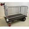 STOCKMAN PM50/1 / GUARD -Chariot électrique dossier fixe Avec Barrière