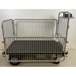 STOCKMAN PM50/1 / GUARD -Chariot électrique dossier fixe Avec Barrière