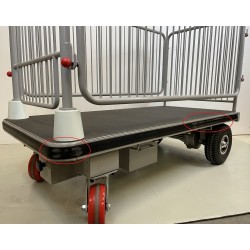 STOCKMAN PM50/1 / GUARD -Chariot électrique dossier fixe Avec Barrière