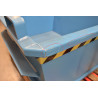 BAUER BKB500 - Benne à Fond Ouvrant 500L sur Socle