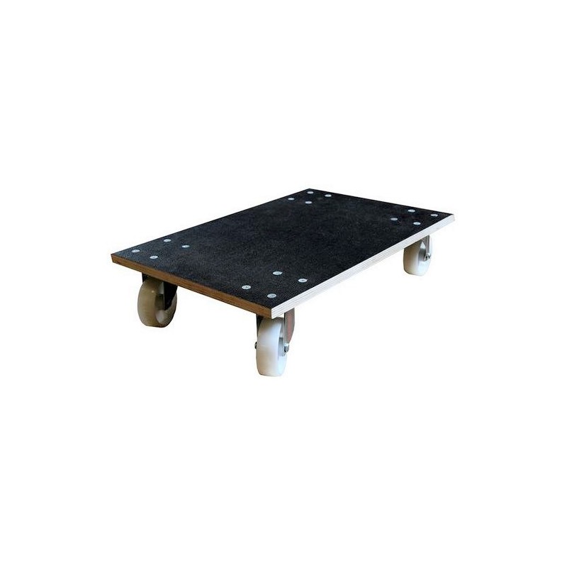 STOCKMAN PB33 - Plateau Roulant en Bois 4 Roulettes Capacité 350kg STOCKMAN PB33 - Plateau Roulant en Bois 4 Roulettes Capacité 350kg