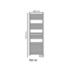 ATLANTIC 831107-1 - Radiateur Sèche-Serviettes Electrique 750W 2012