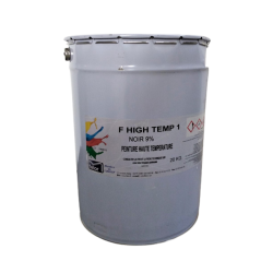 FELOR - Pot de 20kgNoire Intérieure Haute Température 400°C