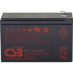 EATON HRL1234WF2-FR - Batterie au Plomb Haute efficacité 12V