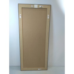 CADR AVEN 387.231 - Miroir 60 x 160 cm Acier marbré martelé marron