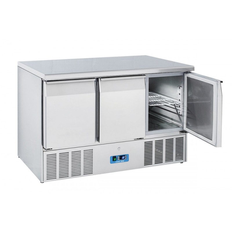 COOLHEAD CRM93 - Plan de Travail Réfrigéré Dessus en Inox Sur-Mesure COOLHEAD CRM93 - Plan de Travail Réfrigéré Dessus en Inox Sur-Mesure