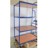 VARIOFIT SW-600.617 - Chariot Préparateur de Commandes 4 Plateaux