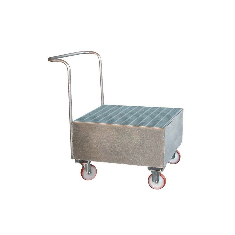 SAMETO TECHNIFIL CH1FDBSG - Bac - Chariot de Rétention 220L SAMETO TECHNIFIL CH1FDBSG - Bac - Chariot de Rétention 220L