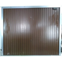 TUBAUTO 878124 - Porte de Garage Basculante Marron