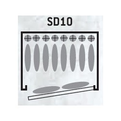 INFAC Safe Sentinel SD10 - Armoire à fusils 10 fusils