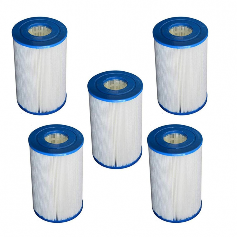 SUPER PRO PWW50P4-M - Lot de 5 Filtres pour Piscine Diamètre 152 mm