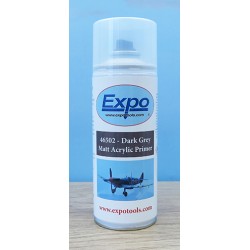 EXPO 46502 - Lot de 3 bombes de peinture acrylique gris foncé 400ml
