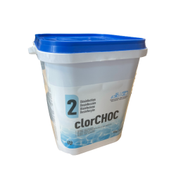 CLORCHOC 90020 - Seau de 5kg de Chlore Granulé