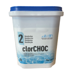 CLORCHOC 90020 - Seau de 5kg de Chlore Granulé