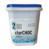CLORCHOC 90020 - Seau de 5kg de Chlore Granulé