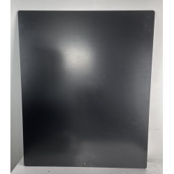 Plaque de Protection du Sol pour Poële 66x80cm Noir