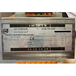 LE COSINUS 1M-181-TN-S132 - Transformateur Séparation des Courants