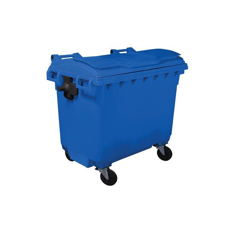 A462068 - Conteneur Mobile 660L Ouverture Frontale avec 4 Roues A462068 - Conteneur Mobile 660L Ouverture Frontale avec 4 Roues