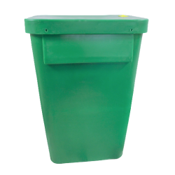 PROMENS A011763 - Bac Emboîtable 150L Ercobox Vert avec Roulettes