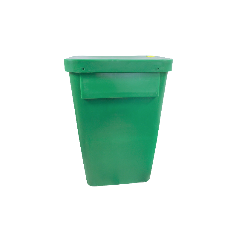 PROMENS A011763 - Bac Emboîtable 150L Ercobox Vert avec Roulettes