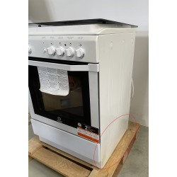 INDESIT I6MSCAG(W)FR - Cuisinière Electrique Four 63L 4 Feux