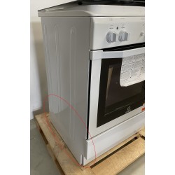 INDESIT I6MSCAG(W)FR - Cuisinière Electrique Four 63L 4 Feux