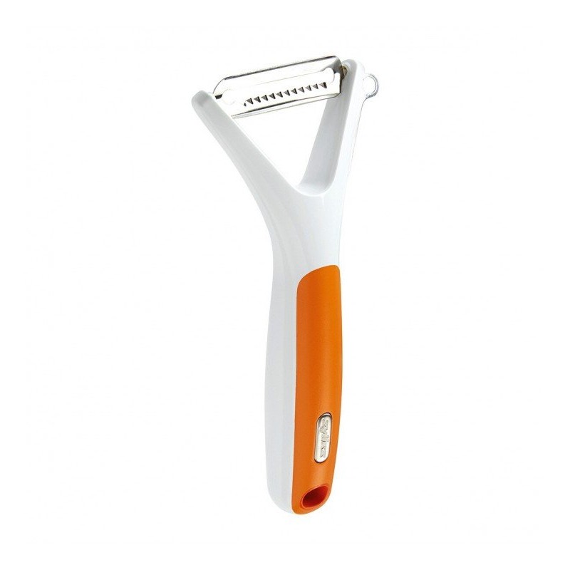 ZYLISS E950026 - Eplucheur Econome à Julienne Blanc et Orange