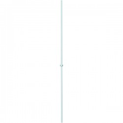 JPM FL9100-03-0A - Tringle haute Fluid pour Fermeture Anti-Panique