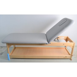 ECOPOSTURAL C3220 - Table de Massage Fixe en Bois 70x188cm Gris