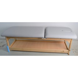 ECOPOSTURAL C3220 - Table de Massage Fixe en Bois 70x188cm Gris