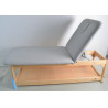 ECOPOSTURAL C3220 - Table de Massage Fixe en Bois 70x188cm Gris