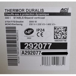 THERMOR 292077 - Chauffe-Eau Électrique 300L Duralis ACI Hybride