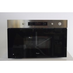 WHIRLPOOL AMW 490IX - Micro-Ondes Encastrable 22L 750W Noir et Inox