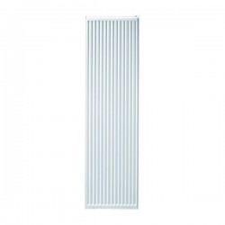 NELHYS - Radiateur eau chaude vertical - Blanc