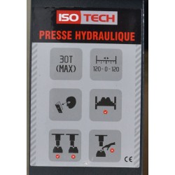 ISOTECH IEQ3120 - Presse Hydraulique 30 T Deux Commandes