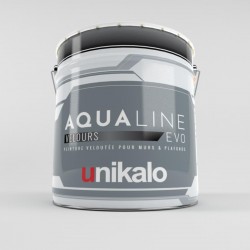 UNIKALO 20121132 - Pot de 16 L de Peinture Aqualine Velours Evo Blanc